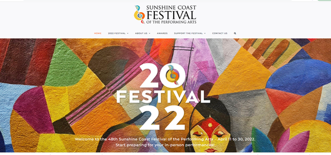 Sunshine Coast Festival of the Performing Arts 2022