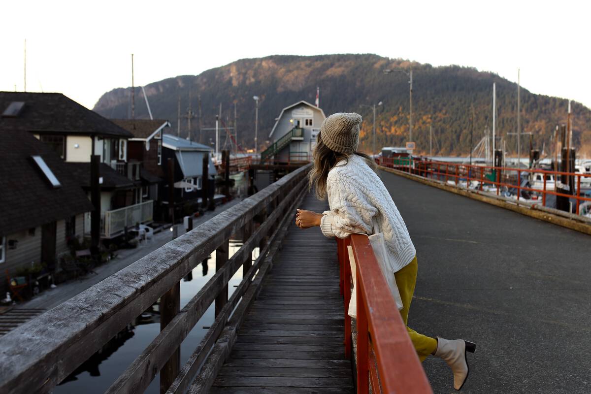 Fishermen's Wharf in Cowichan Bay, taken by @localwanderer