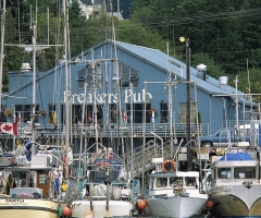 Prince Rupert hospitality is at your dock, credit Destination BC/JF Bergeron