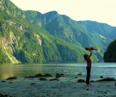 Inexpressible delight in Princess Louisa Inlet, credit BC Parks