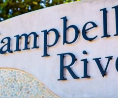 Campbell River sign