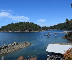 Pender Harbour Harness Island anchorage