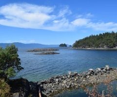Pender Harbour Harness Island anchorage