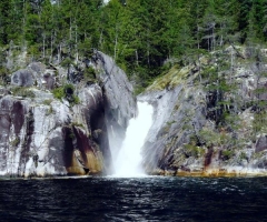 Sechelt Inlet Misery Falls