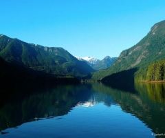 Sechelt Inlet head Narrows Inlet