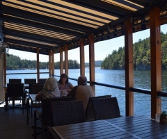 Secret Cove Marina Upper Deck Cafe