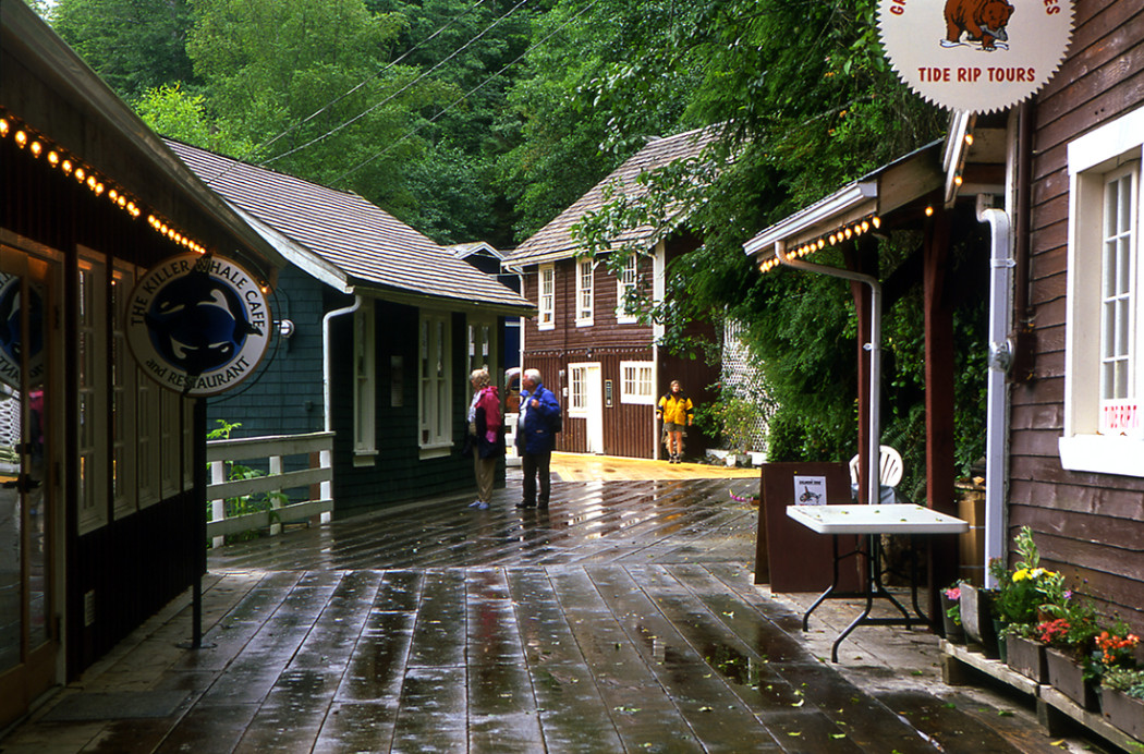 Telegraph Cove boardwalk, credit JF Bergeron