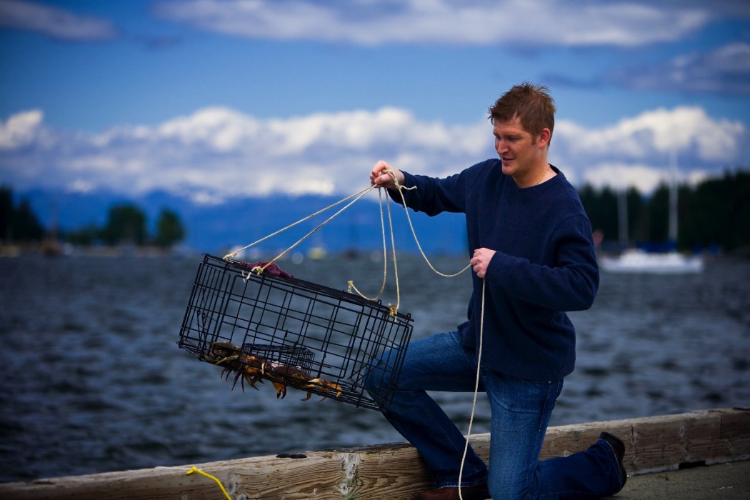 fishing Salish Sea British Columbia