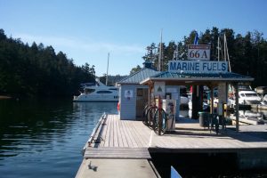 Maple Bay Marina Fuel Dock - Nothing Feels Better Than A Good Pump-out