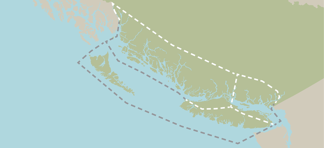 regions map 2021 - Vancouver / Howe Sound