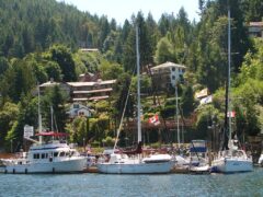 Sunshine Coast Resort, Hotel & Marina - view from the water