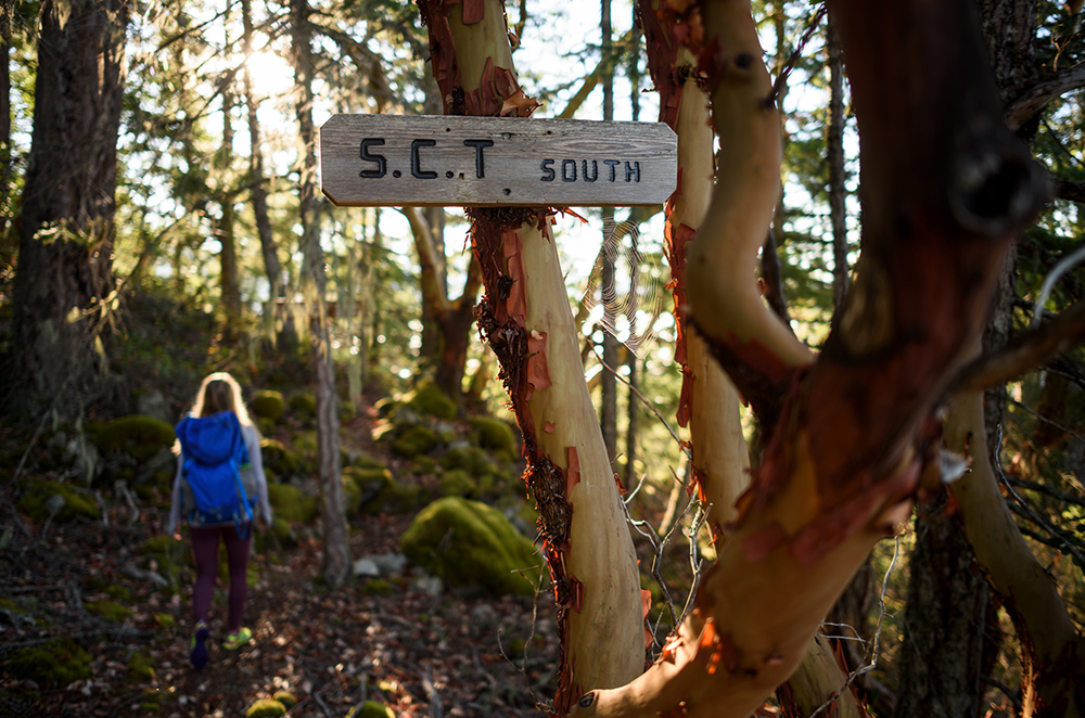 Hiking BC sunshine coast