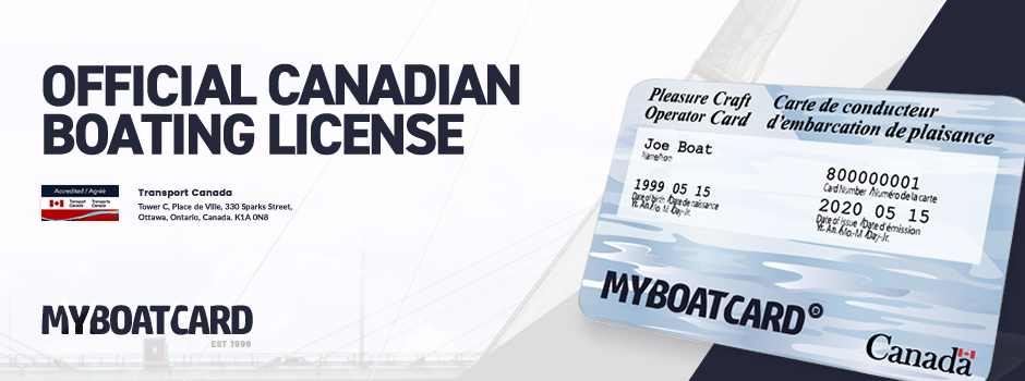 CANADIAN BOATING LICENSE 