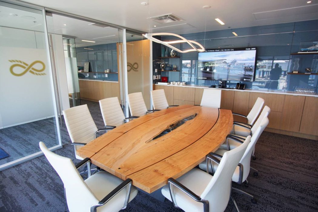 Victoria International Marina boardroom